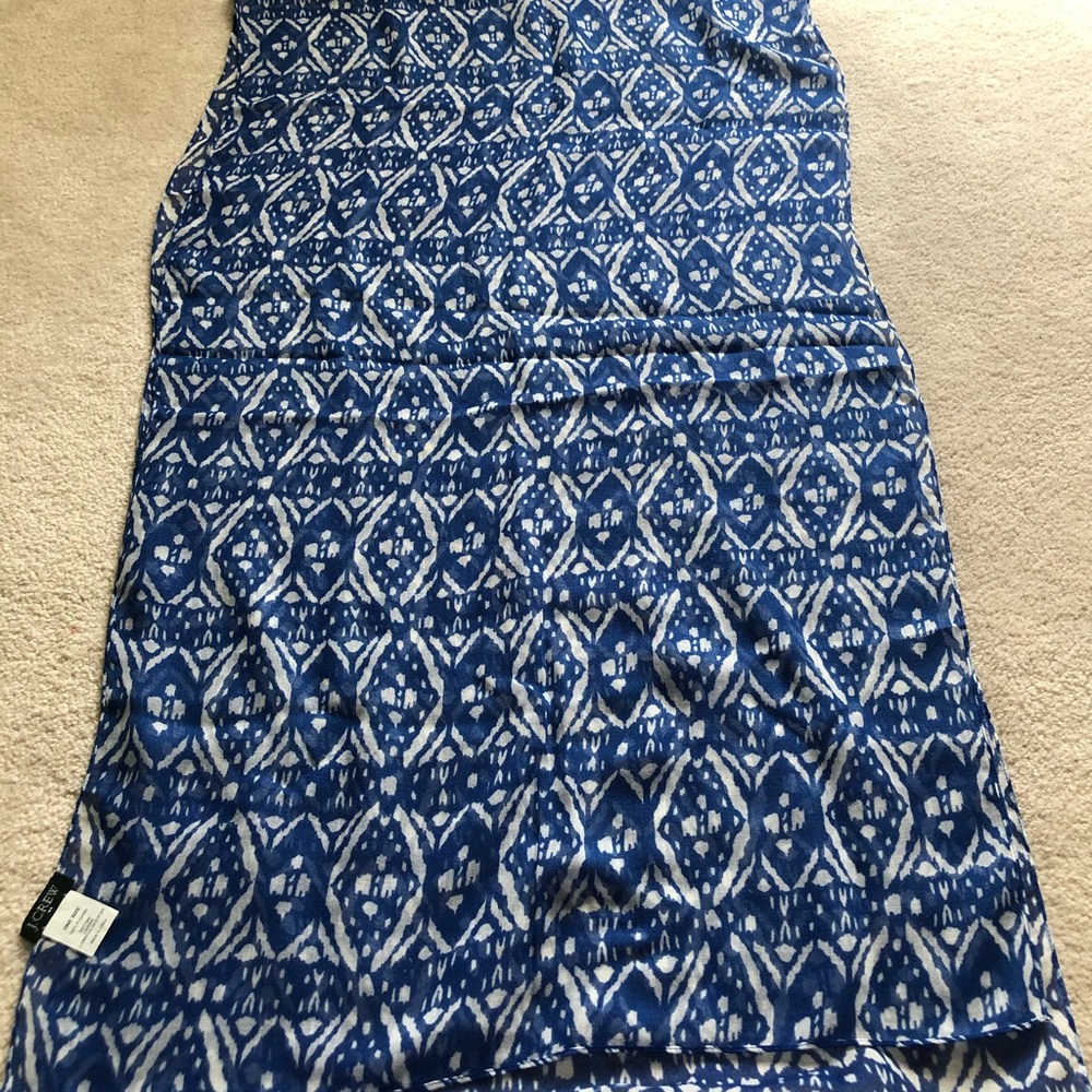 JCrew Ikat Print Scarf